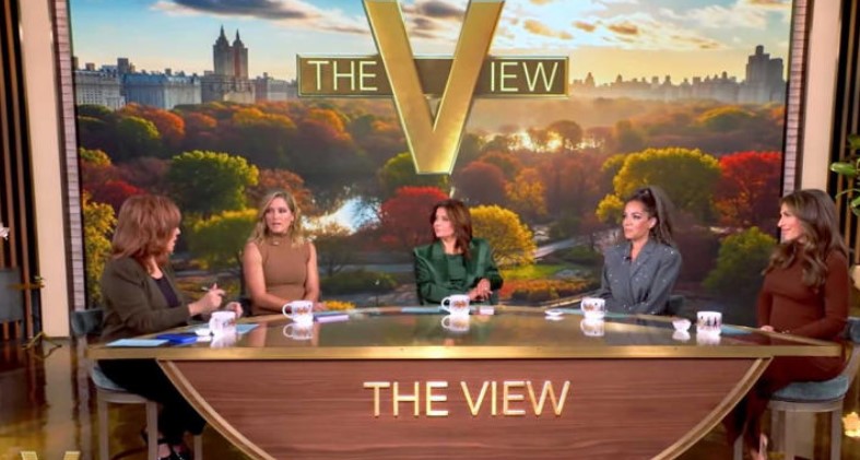 Joy Behar Slams Mike Johnson’s ‘Hate America’ Protest Label as ‘Staggering Hypocrisy’ on ‘The View’ 1 Screenshot 2025-10-18 000527